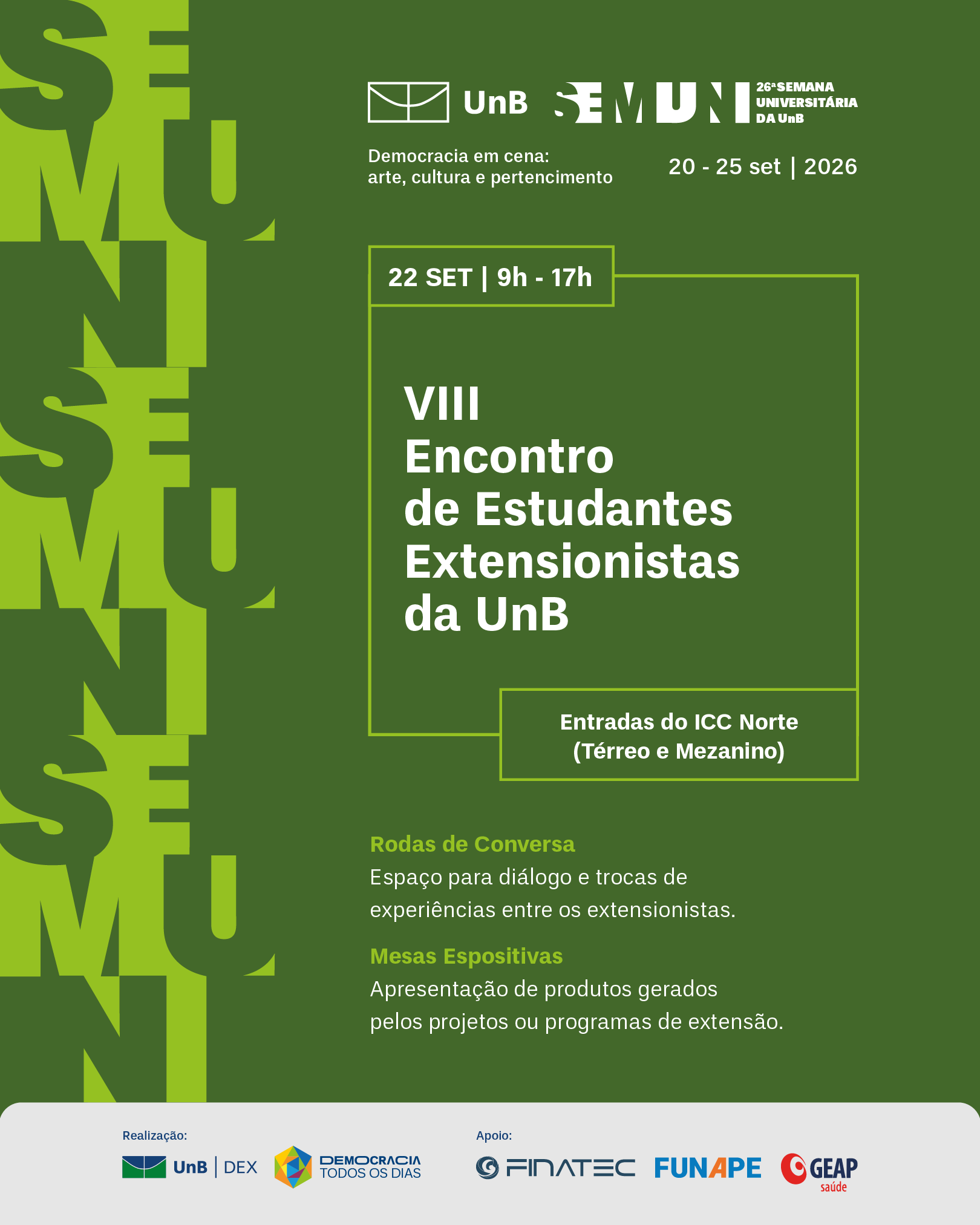VIII Encontro de Estudantes Extensionistas